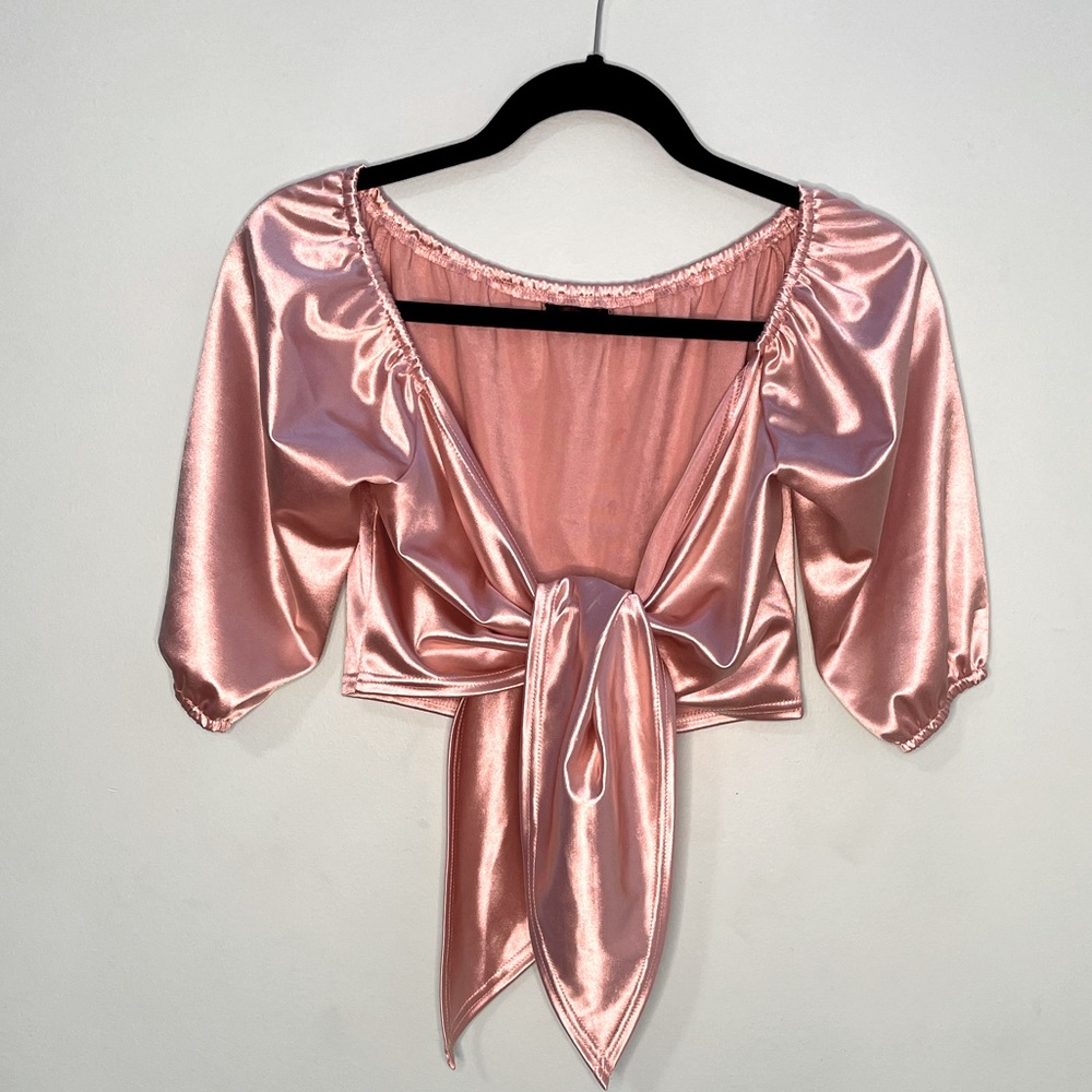 Silky Crop Top